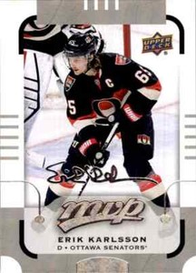 2015-16 Upper Deck MVP Silver Script Erik Karlsson #116