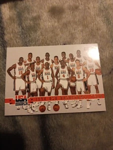 USA Basketball Team 1994 SkyBox Team Card - Bild 1 von 4