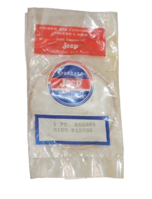 Anillo de pistón Jeep Kaiser OEM NOS 940709 ENVÍO GRATUITO Foto 1 de 4