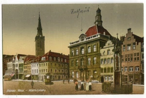 AK Düren,Marktplatz um 1910 - Picture 1 of 2