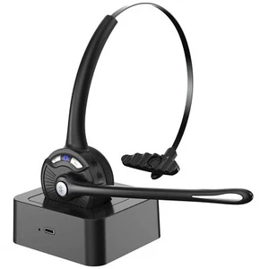 Casque Bluetooth avec Microphone Casque sans Fil à Suppression de Bruit avec ... - Photo 1/8