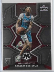 2021-22 Panini Mosaic Brandon Boston Jr. Rookie #235 Los Angeles Clippers RC - Picture 1 of 2