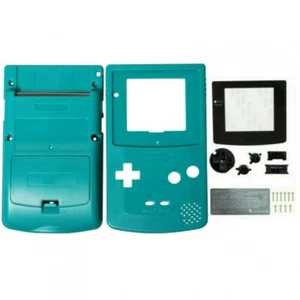 CARCASA COMPLETA PARA NINTENDO GAME BOY COLOR GBC COLOR AZUL TURQUESA - Imagen 1 de 1