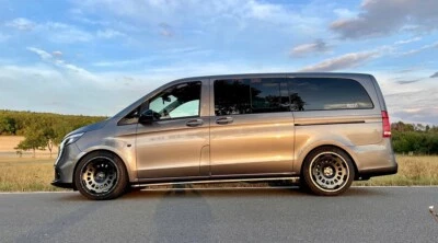 Twin Monotube AT20 Zero Felgen für V Klasse Vito W447 9x20 20 Zoll schwarz Satz - Bild 1 von 4