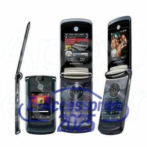 Unlocked Original Motorola RAZR2 V8 GSM 2G MP3 Bluetooth Flip Mobile Phone - Bild 1 von 15