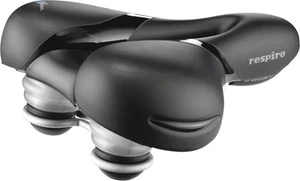 Selle Royal Respiro Saddle -Steel, Black, Relaxed - Picture 1 of 1