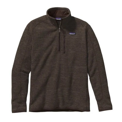 Patagonia Men’s 1/4 Quarter Zip Better Sweater in Dark Walnut Size Medium - Image 1 of 4