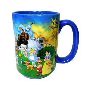 Walt Disney World 100 Years of Magic Coffee Mug With Anniversary Characters MINT - Picture 1 of 8