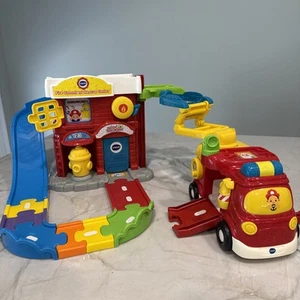 Vtech GO! Go! Smart Wheels Fire Command Rescue Center & Fire Truck - Picture 1 of 7