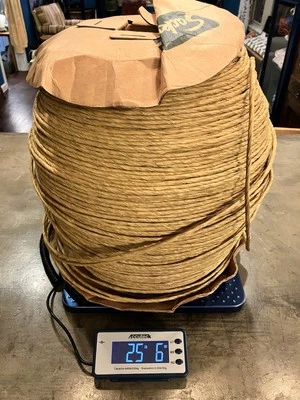 Rollo de cuerda de papel danés Sackner de colección 25 libras cuerda de papel silla tejido Foto 1 de 4