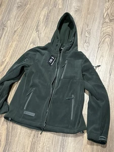 Baerskin Tactical Hoodie Herren MEDIUM dunkelgrün Baerskin 4 Zip Up Jacke Fleece - Bild 1 von 11