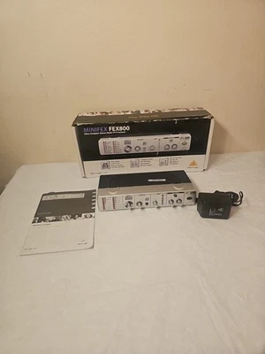 Behringer FEX800 MiniFEX Ultra-Compact Stereo Multi-FX Processor W/ Manual,  - Image 1 of 4