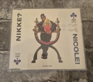 Nikke Nicole Nikke Does It Better  CD Single Very Good Condition  - Picture 1 of 2