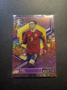 2023 Topps Finest Road to UEFA EURO /50 Gavi #77 Rose Gold Speckle Refractor - Picture 1 of 2