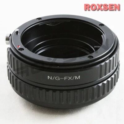 Nikon F mount G lens to Fujifilm X mount macro helicoid adapter FX Pro3 T100 E4 - Image 1 of 3