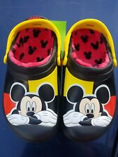 Crocs Disney Mickey Mouse Kids Clogs Size 12C 13C