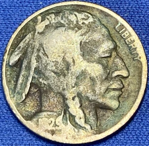 1929 P - Buffalo Nickel - Bonita moneda antigua en tono - Imagen 1 de 6