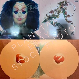 BJORK * UTOPIA Peach Colored Vinyl New and SEALED - Picture 1 of 4