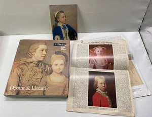 Dessins De Liotard, Louvre, Anna De Herdt, 1992 Art Book + Ephemera Clippings - Picture 1 of 16
