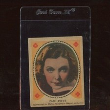 R68 Shelby Gum Hollywood Stars #26 Zasu Pitts