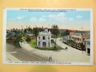 Cristobal Panama Canal Zone vintage postcard View of Concrete Steamship Offices