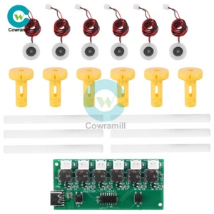 Type-C DC 5V DIY Ultrasonic Mist Maker 6 Channel Atomizing Module Humidifier - - Picture 1 of 22