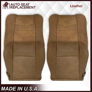 Fundas de asiento delanteras de cuero de repuesto para Ford F150 2001 2002 2003 Raw King Ranch - Imagen 1 de 34
