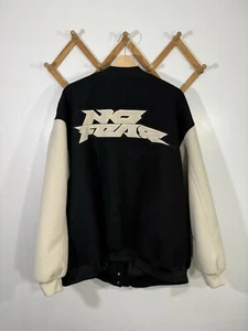 No Fear x H&M Varsity Y2K Bomber Jacket Big Logo 3XL - Picture 1 of 7