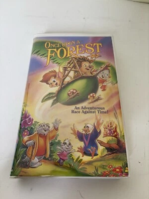 Once Upon A Forest VHS Tape 1993 Clamshell Fox Video - Image 1 of 4