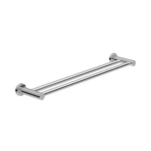 Classic Double Towel Rail 600mm Chrome NR2024DCH Nero Tapware  - Picture 1 of 2