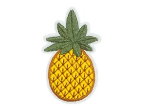 Pineapple Iron-On Patch Miniblings Garden Fruits Fruit Summer - Picture 1 of 4