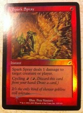 Foil Spark Spray - Scourge - Magic: The Gathering