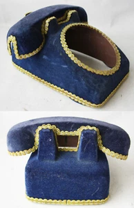 VINTAGE 60'S OLD TELEPHONE ROTARY DIAL PHONE DECORATION COVER GREEK PATENT NEW ! - Picture 1 of 10