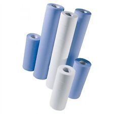 4 x 20" 2ply Couch Rolls Blue or White Massage Tattoo Dentist