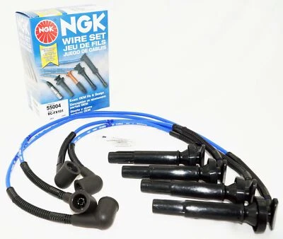 Genuine NGK 55004 Spark Plug Wire Set RC-FX101 fits Specific 05-11 Subaru Models - Изображение 1 из 4