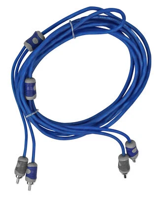 KICKER 46KI26 18 ft. 2-Channel RCA Cable 6 Meter for Slip-Free Installation - Image 1 of 2