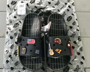 Luke Combs x CROCS "Bootlegger" Limited Edition Slides Mens 8 Womens 10 IN HAND - Picture 1 of 5