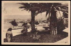 CANNES Grands Hotels Croisette Parc ALBERT 1. Postkarte geschrieben an Raymond Brigaud 1939 - Bild 1 von 2