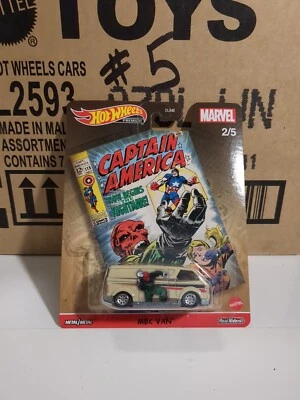 2020 Mattel Hot Wheels Marvel Captain America Red Skull:  MBK Van NIP - Image 1 of 4