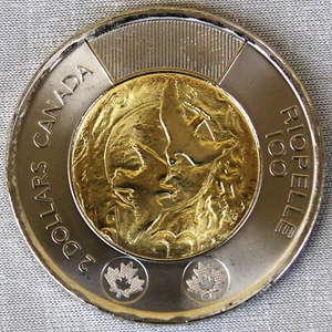 CANADA/KANADA_2 Dollars 2023_Jean Paul Riopelle_normal_lose_unc - Picture 1 of 3