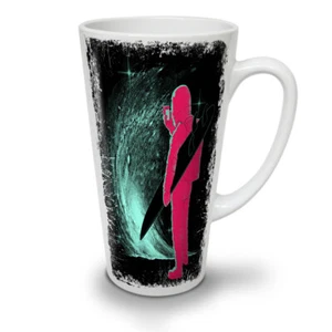 Taza de café con leche móvil Wellcoda Human Surf Cosmos 12/17 oz - Imagen 1 de 15