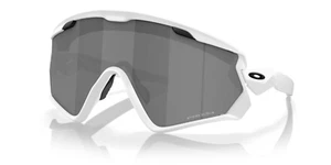 OAKLEY WIND JACKET 2.0 MATTE WHITE WITH PRIZM BLACK SUNGLASSES OO9418-30 GOGGLES - Picture 1 of 8