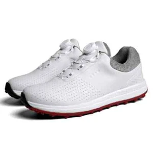 Men's Breathable Non-Slip Waterproof Golf Shoes Spikeless Training Sneakers - Picture 1 of 24