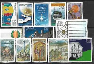 Andorra Francesa 2001 Yvert 540/53 AÑO CASI COMPLETO (falta 547 548 y 554) MNH VF - Imagen 1 de 1