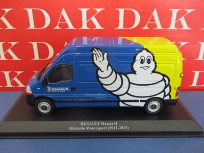 Die cast 1/43 Modellino Furgone Renault Master II Michelin Motor Sport 2012-2013 - Immagine 1 di 3