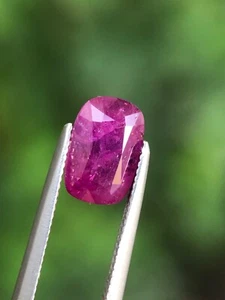 2.55 crt Beautiful Afghanistan Purplish Red Ruby - Picture 1 of 10