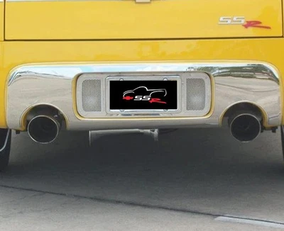 Preforated Polished Tag Back fit 2003-2006 Chevy SSR - Изображение 1 из 4