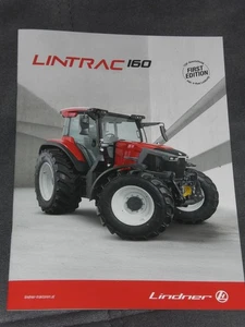 LINDNER LINTRAC 160 Traktoren FIRST EDITION Prospekt von 10/2025 ( 25605 ) - Bild 1 von 1