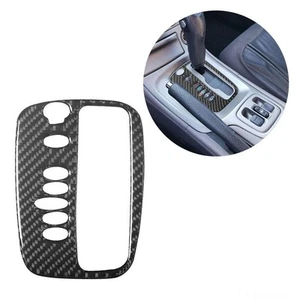 Interior Trim Gear Shift Console Carbon Fiber Stylish Decor Black Carbon Fiber - Picture 1 of 12