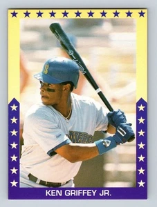 1990 Ken Griffey Jr. Baseball Stars Yellow & Purple (unlicensed) #NNO Mariners - Picture 1 of 2